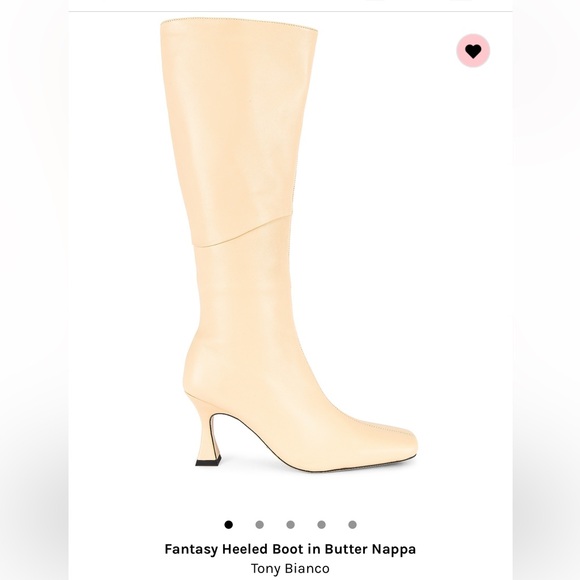 Tony Bianco Shoes - Fantasy Heeled Boot Butter Napa